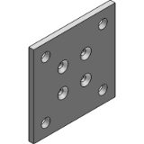 TCFB 40 H - Foot plate for beam