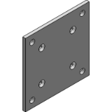 TCFB 80 B - Foot plate for beam